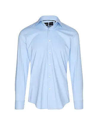 BOSS | Camicia Slim Fit HANK 
Marke: BOSS
Farbe: hellblau
Kategorien: Mode,Herren

Lunghezza manica: Manica lunga
Materiale: Poliestere / Poliammide,Stretch
Motivo: Tinta unita
Vestibilità (capispalla): Slim
Stile: Smart Business
Dettagli: Antipiega / facile da | 